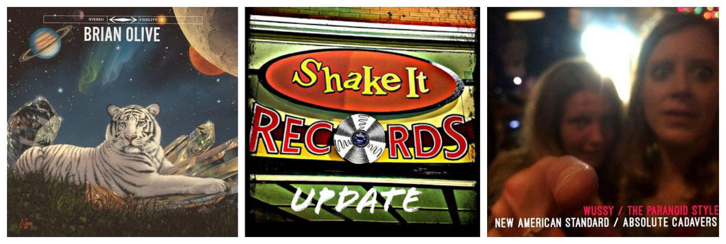 Shake It Update 7/13/18: New Brian Olive & Wussy/Paranoid Style on Vinyl; New Titles & Reissues!