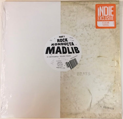 Madlib – Rock Konducta (Part 1) LP Ltd Clear Vinyl RSD Indie Exclusive