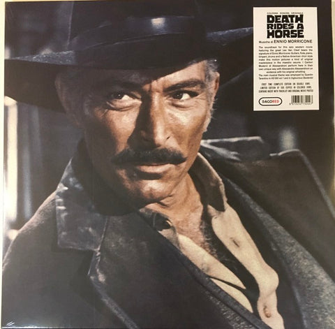 Ennio Morricone – Death Rides A Horse Soundtrack 2 LP Ltd Clear & Solid Bronze Vinyl