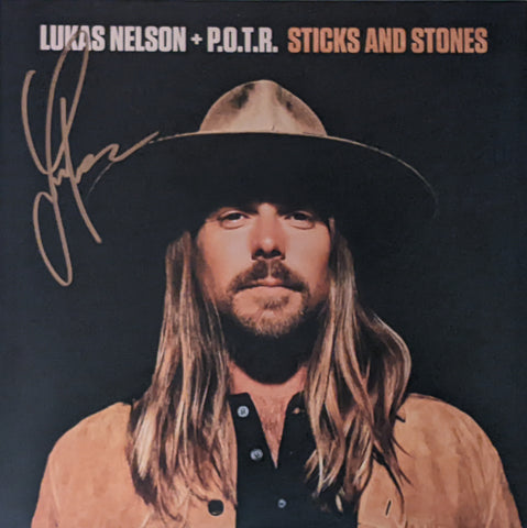 Lukas Nelson - + POTR - Sticks & Stones LP Shake It Exclusive SIGNED!