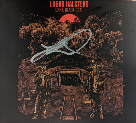 Logan Halstead - Dark Black Coal CD SIGNED