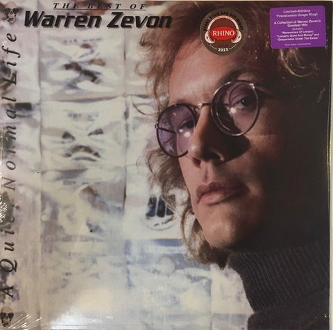Warren Zevon – A Quiet Normal Life: The Best Of Warren Zevon LP Ltd Grape Vinyl