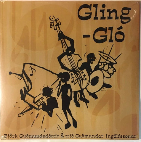 Björk Guðmundsdóttir & Tríó Guðmundar Ingólfssonar – Gling-Gló LP