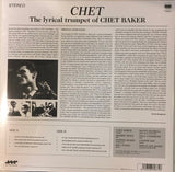 Chet Baker – Chet LP 180gm Audiophile Pressing
