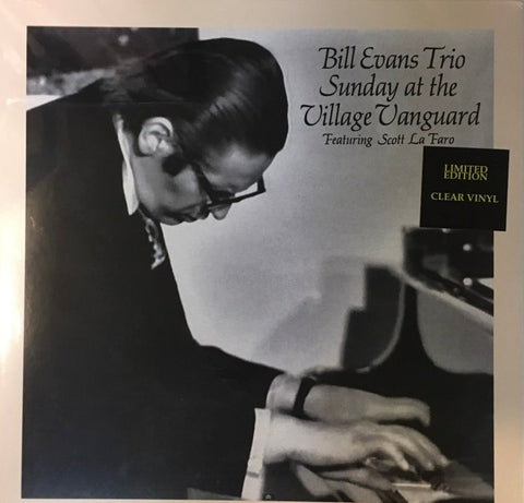 Bill Evans Featuring Scott La Faro – Sunday At The Village Vanguard LP Ltd Clear Vinyl