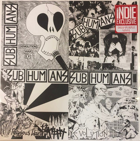 Subhumans – EP-LP LP Ltd Deep Purple Vinyl