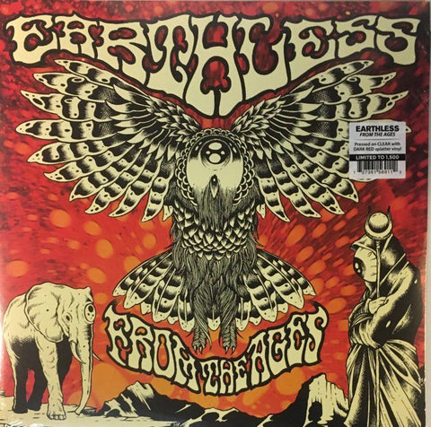 Earthless – From the Ages 2 LP Ltd Clear With Dark Red Splatter Vinyl
