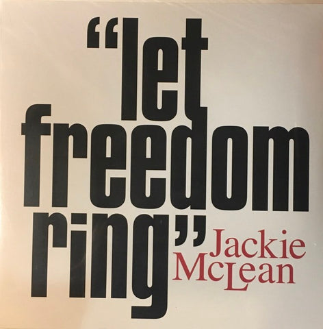 Jackie McLean ‎– Let Freedom Ring LP