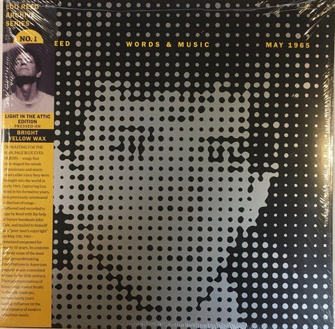 Lou Reed – Words & Music, May 1965 LP Ltd Bright Yellow Vinyl