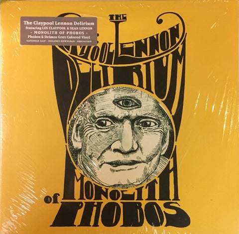 Claypool Lennon Delirium – Monolith Of Phobos 2 LP Ltd Phobos & Deimos Grey Vinyl