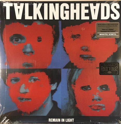 Talking Heads – Remain In Light LP Ltd White Vinyl Rhino Rocktober Release