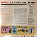 Larry Williams  – Here's Larry Williams LP 180gm Vinyl
