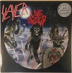 Slayer – Live Undead 12" EP Ltd Grey Marbled Vinyl With Poster