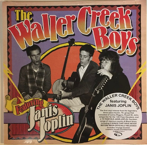 Waller Creek Boys/Janis Joplin – The Waller Creek Boys Featuring Janis Joplin S/T LP