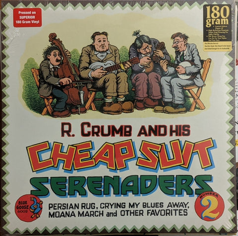 R. Crumb & His Cheap Suit Serenaders - Number 2 LP 180 gram