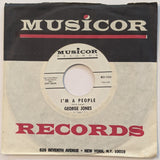 George Jones - I'm A People b/w I Woke Up From Dreaming 7"