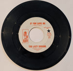 Lazy Susans - If You Love Me b/w I Give In 7" Promo Label