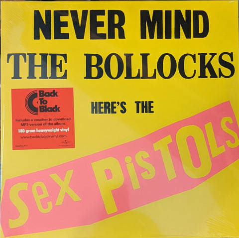Sex Pistols - Never Mind The Bollocks Lp 180 gram UK/EU Import