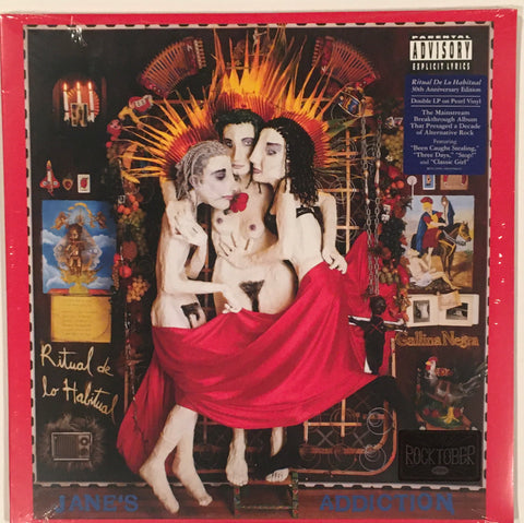 Jane's Addiction – Ritual De Lo Habitual 2 LP Ltd Pearl Vinyl 30th Anniversary