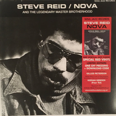 Steve Reid Featuring The Legendary Master Brotherhood – Nova LP Ltd Red Vinyl