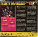 V/A - Garland Records Pacific Northwest Pandora's Box LP Ltd Blue Vinyl