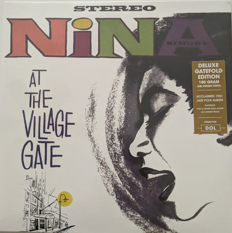 Nina Simone - At The Village Gate LP w/ Bonus Track 180 gram HQ Vinyl Gatefold