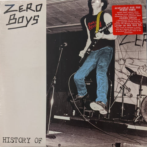 Zero Boys - History Of ... LP