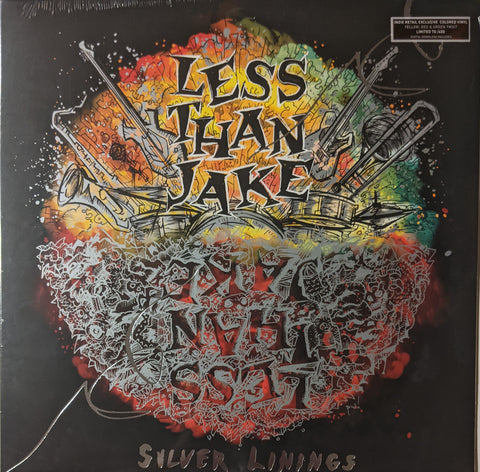 Less Than Jake - Silver Linings LP Ltd Indie Exc Yellow, Red & Green Twist Vinyl