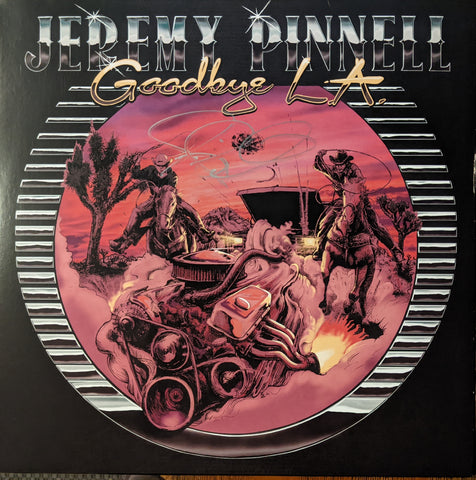 Jeremy Pinnell - Goodbye L.A. LP Shake It Exclusive on Neon Magenta Vinyl SIGNED