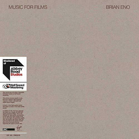 Brian Eno - Music For Films 2 LP UK Import Half Speed Mastered