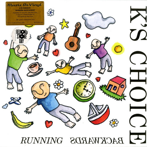 K's Choice - Running Backwards LP Music on Vinyl Red Vinyl RSD 2019
