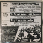 Matt Gimmick ‎– Detroit Renaissance '79 7" EP
