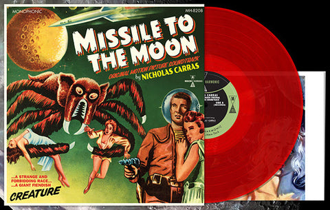 Nicholas Carras  - Missile To The Moon OST Soundtrack LP Ltd. Ed. Red Vinyl