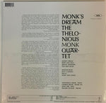 Thelonious Monk Quartet - Monk's Dream LP 180 gram Blue Vinyl