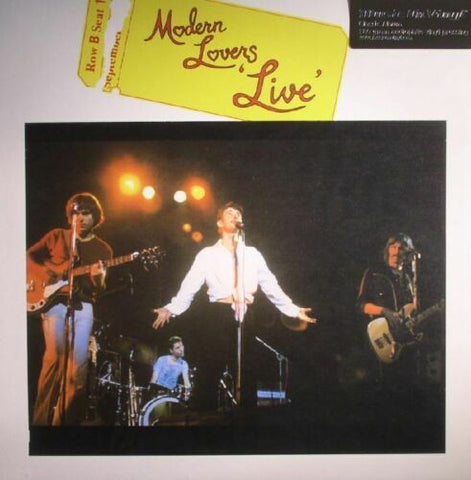 Modern Lovers - Live LP 180 gram Music On Vinyl